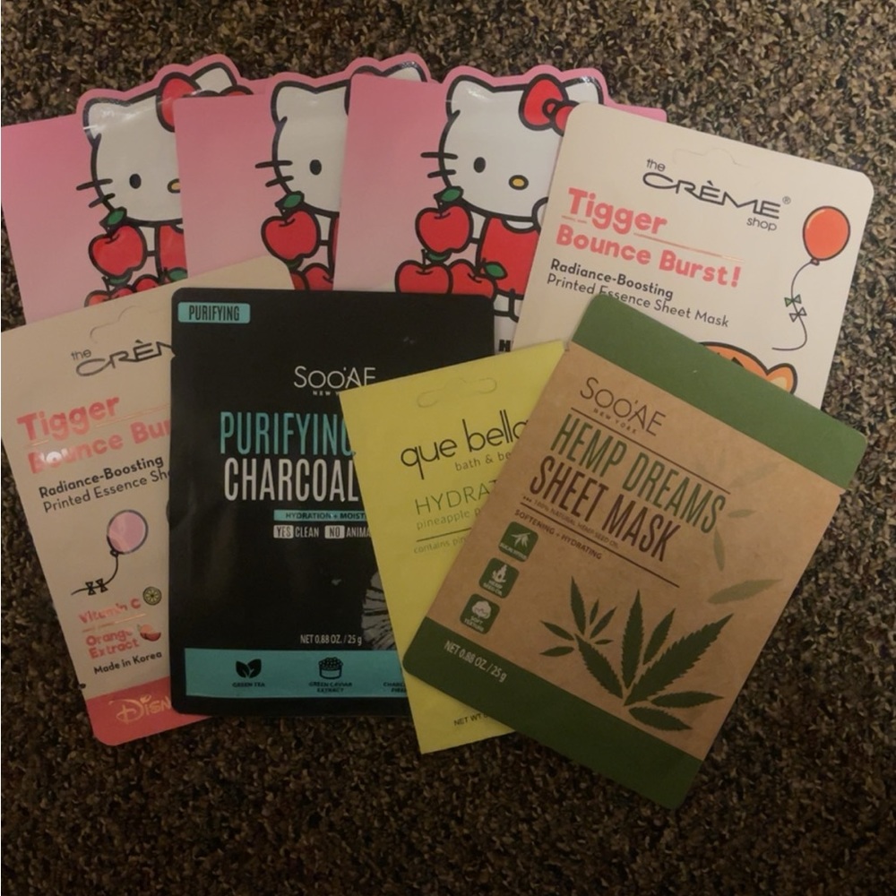 8 Face Masks